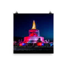 Load image into Gallery viewer, James Scott Memorial Fountain Lights - Print