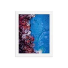 Load image into Gallery viewer, Fall Leaves Winter Ice - Framed