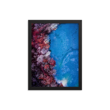 Load image into Gallery viewer, Fall Leaves Winter Ice - Framed