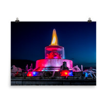 Load image into Gallery viewer, James Scott Memorial Fountain Lights - Print