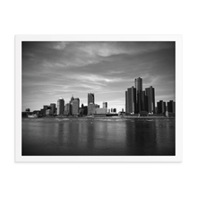 Load image into Gallery viewer, Detroit Skyline - Framed