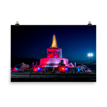 Load image into Gallery viewer, James Scott Memorial Fountain Lights - Print