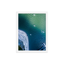 Load image into Gallery viewer, Boats in the Boston Harbor - Framed