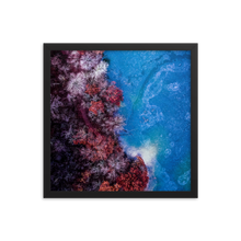 Load image into Gallery viewer, Fall Leaves Winter Ice - Framed