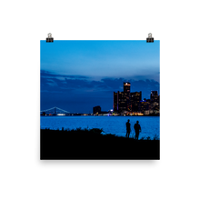 Load image into Gallery viewer, Watching the Detroit Sunset - Print