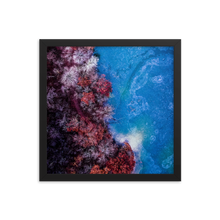 Load image into Gallery viewer, Fall Leaves Winter Ice - Framed