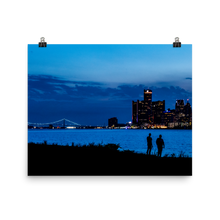 Load image into Gallery viewer, Watching the Detroit Sunset - Print
