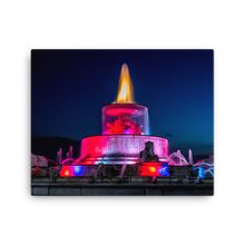 Load image into Gallery viewer, James Scott Memorial Fountain Lights - Canvas