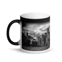 Load image into Gallery viewer, Boston Skyline - Matte Black Magic Mug