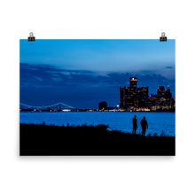 Load image into Gallery viewer, Watching the Detroit Sunset - Print