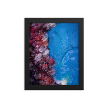 Load image into Gallery viewer, Fall Leaves Winter Ice - Framed