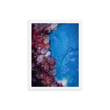 Load image into Gallery viewer, Fall Leaves Winter Ice - Framed