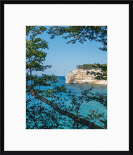 Load image into Gallery viewer, Pictured Rocks Cliff Framed