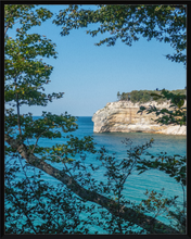 Load image into Gallery viewer, Pictured Rocks Cliff Framed
