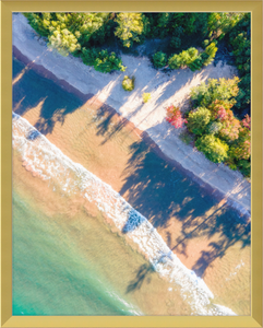 Lake Superior Beach Framed