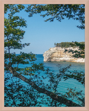 Load image into Gallery viewer, Pictured Rocks Cliff Framed