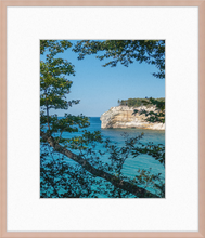 Load image into Gallery viewer, Pictured Rocks Cliff Framed
