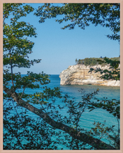 Load image into Gallery viewer, Pictured Rocks Cliff Framed