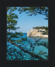 Load image into Gallery viewer, Pictured Rocks Cliff Framed