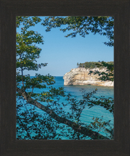 Load image into Gallery viewer, Pictured Rocks Cliff Framed