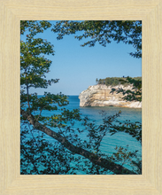 Load image into Gallery viewer, Pictured Rocks Cliff Framed