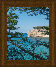 Load image into Gallery viewer, Pictured Rocks Cliff Framed