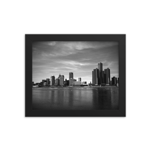 Load image into Gallery viewer, Detroit Skyline - Framed