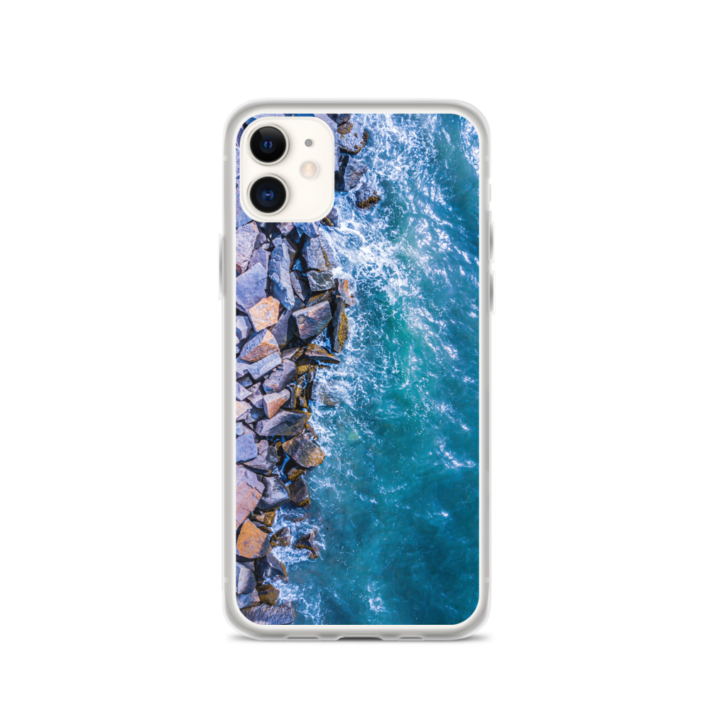 Boston Harbor Rocky Shore - iPhone Case
