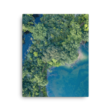 Load image into Gallery viewer, Michigan Summer Treetops - Canvas