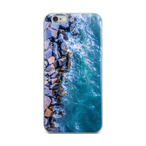 Boston Harbor Rocky Shore - iPhone Case