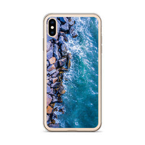 Boston Harbor Rocky Shore - iPhone Case