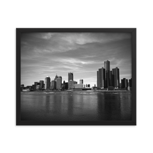 Load image into Gallery viewer, Detroit Skyline - Framed