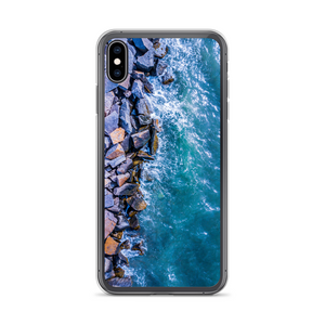 Boston Harbor Rocky Shore - iPhone Case