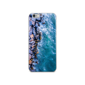 Boston Harbor Rocky Shore - iPhone Case