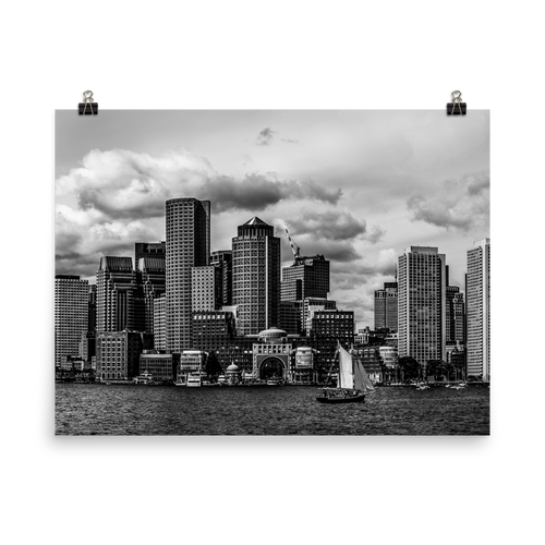 Boston Skyline - Print