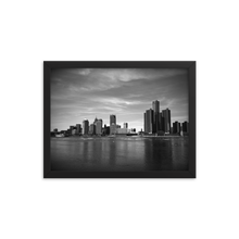 Load image into Gallery viewer, Detroit Skyline - Framed