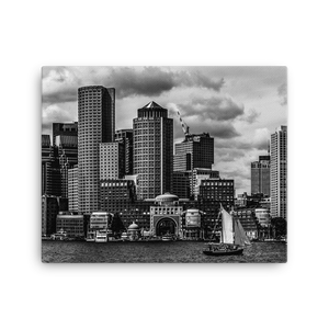 Boston Skyline - Canvas
