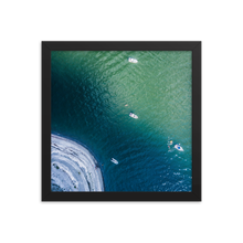 Load image into Gallery viewer, Boats in the Boston Harbor - Framed