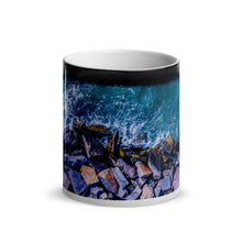 Load image into Gallery viewer, Boston Harbor Rocky Shore - Glossy Magic Mug
