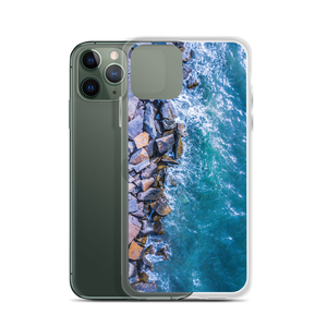Boston Harbor Rocky Shore - iPhone Case