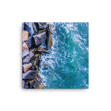 Load image into Gallery viewer, Boston Harbor Rocky Shore - Canvas