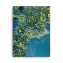 Load image into Gallery viewer, Michigan Summer Treetops - Canvas