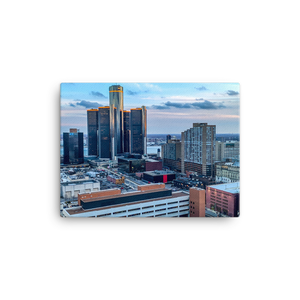 Detroit from Greektown - Canvas