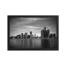 Load image into Gallery viewer, Detroit Skyline - Framed