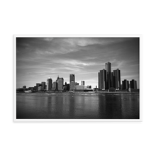 Load image into Gallery viewer, Detroit Skyline - Framed