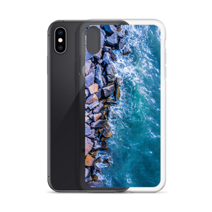 Boston Harbor Rocky Shore - iPhone Case