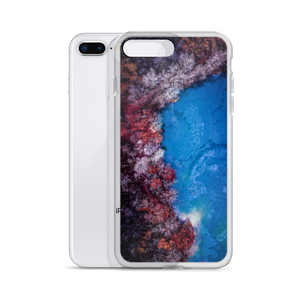 Fall Leaves Winter Ice - iPhone Case
