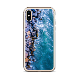 Boston Harbor Rocky Shore - iPhone Case