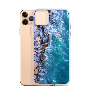 Boston Harbor Rocky Shore - iPhone Case
