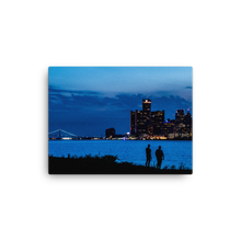 Load image into Gallery viewer, Watching the Detroit Sunset - Canvas